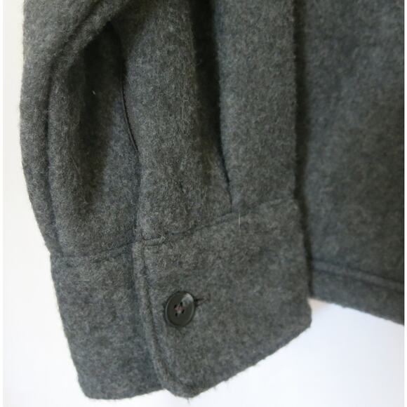 GOODFELLOW *NWT* Shacket Jacket Size L Mens Button Down Shirt Gray Button Casual - Picture 5 of 8